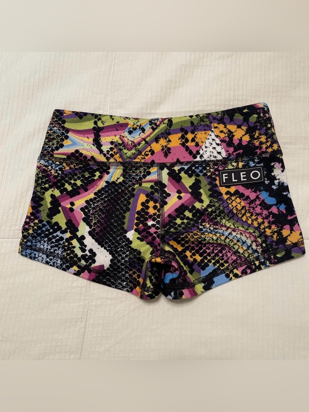 FLEO Vibrant Multicolor athletic shorts